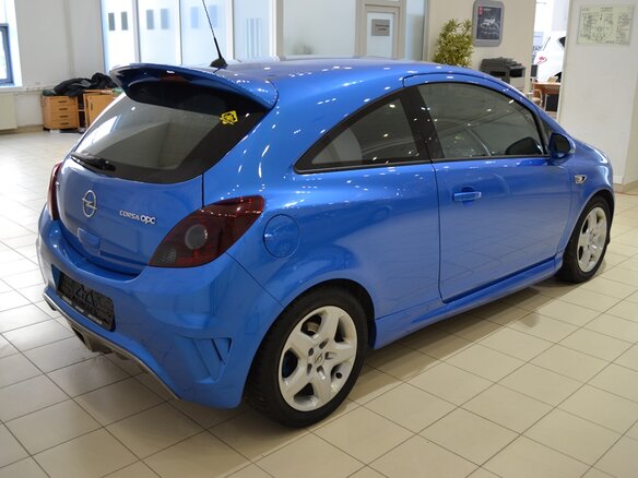 2008 Opel Corsa OPC D, синий - вид 3