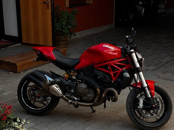 2014 Ducati Monster 821, красный, 780000 рублей