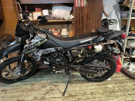 2019 Kawasaki KLX 250, чёрный, 600000 рублей, вид 4