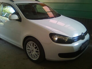2011 Volkswagen Golf VI, белый, 1250000 рублей, вид 3