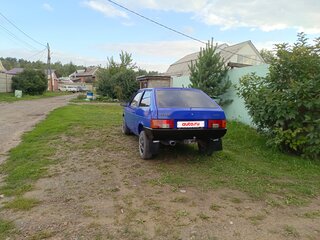 1996 Lada (ВАЗ) 2108, синий, 200000 рублей, вид 4