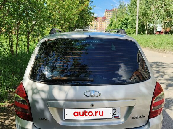 2014 Lada (ВАЗ) Kalina II, серебристый, 400000 рублей - вид 4