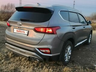 2019 Hyundai Santa Fe IV, серый, 2920000 рублей, вид 4