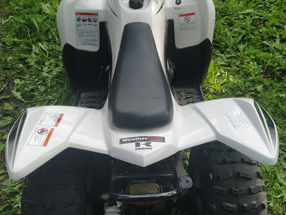 2007 Kawasaki KFX 50, белый, 175000 рублей - вид 1
