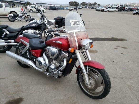 2003 Honda VTX 1800, красный, 670000 рублей - вид 18
