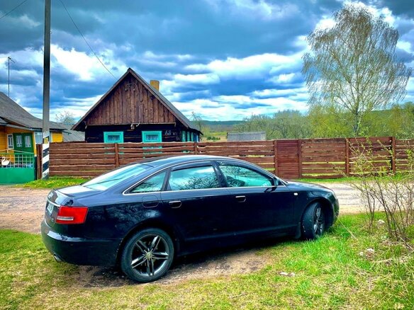 2006 Audi A6 III (C6), чёрный, 850000 рублей - вид 3