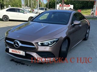 2021 Mercedes-Benz CLA 200 II (C118, X118), коричневый, 3900000 рублей, вид 2