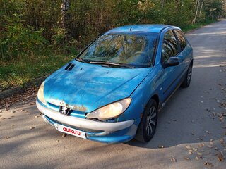 2002 Peugeot 206, синий, 95000 рублей, вид 1