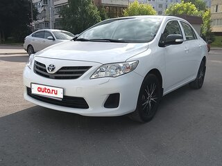 2010 Toyota Corolla X (E140, E150) Рестайлинг, белый, 970000 рублей, вид 1