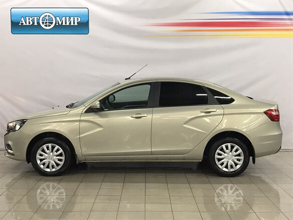 2018 Lada (ВАЗ) Vesta I, бежевый - вид 3