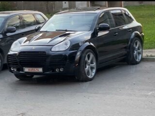 2005 Porsche Cayenne I (955), чёрный, 1400000 рублей, вид 1