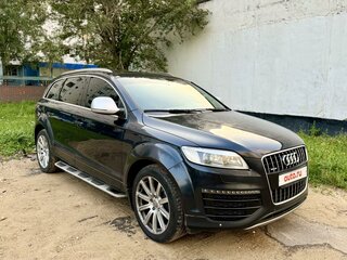 2009 Audi Q7 I (4L) Рестайлинг, синий, 1850000 рублей, вид 2