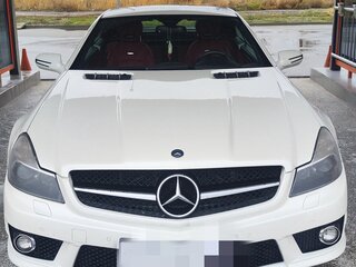 2010 Mercedes-Benz SL-Класс AMG 63 AMG II (R230) Рестайлинг 2, белый, 6800000 рублей, вид 3