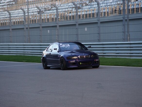 2001 BMW M3 III (E46), синий - вид 15
