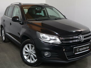 2013 Volkswagen Tiguan I Рестайлинг, чёрный, 1449000 рублей, вид 1