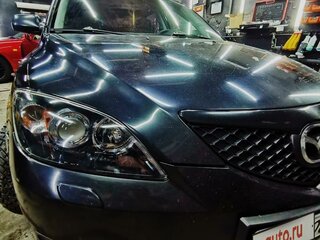 2008 Mazda 3 I (BK) Рестайлинг, чёрный, 900000 рублей, вид 4
