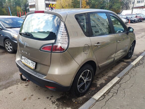 2012 Renault Scenic III Рестайлинг, бежевый - вид 2