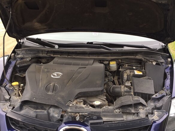 2011 Mazda CX-7 I Рестайлинг, синий, 1050000 рублей - вид 31