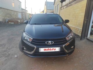 2019 Lada (ВАЗ) Vesta I, чёрный, 1050000 рублей, вид 4