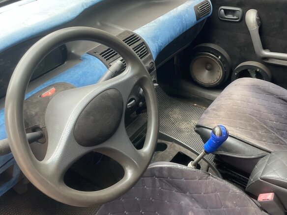 1997 Fiat Punto I, чёрный, 55000 рублей - вид 3