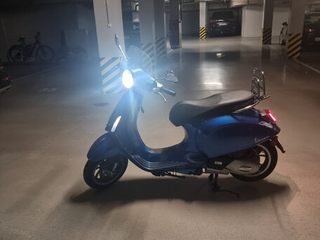 2021 Vespa Primavera, синий, 500000 рублей, вид 1