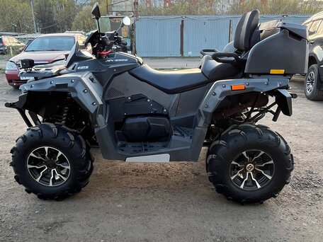 2018 Stels ATV-650 Guepard Trophy, серый, 670000 рублей, вид 1