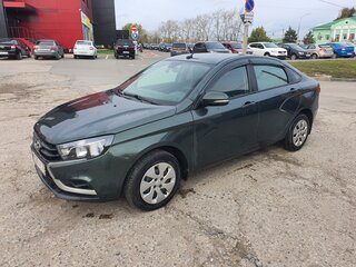 2016 Lada (ВАЗ) Vesta I, зелёный, 750000 рублей, вид 1