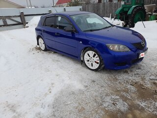 2006 Mazda 3 I (BK) Рестайлинг, синий, 670000 рублей, вид 2