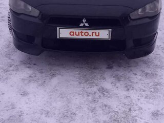 2007 Mitsubishi Lancer X, чёрный, 800000 рублей, вид 3