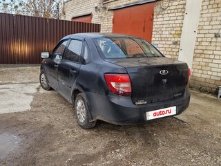 2012 Lada (ВАЗ) Granta I, чёрный, 190000 рублей, вид 4