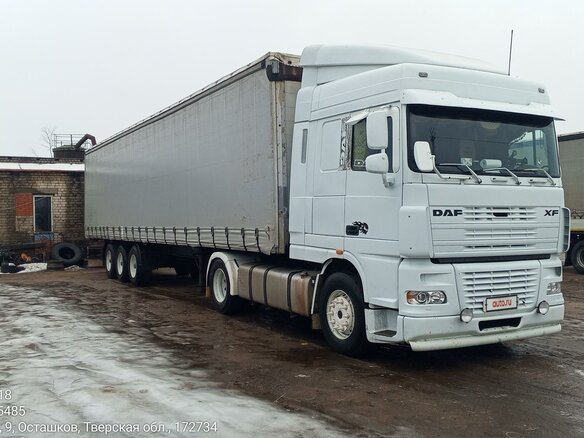 2003 DAF 95XF, белый, 3400000 рублей - вид 21