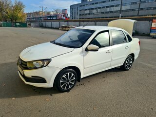 2020 Lada (ВАЗ) Granta I Рестайлинг, белый, 460000 рублей, вид 1