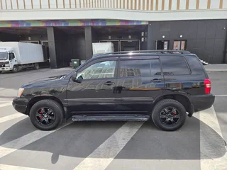2003 Toyota Highlander I (XU20) Рестайлинг, чёрный, 877000 рублей, вид 4