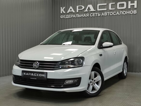 2018 Volkswagen Polo V Рестайлинг, белый