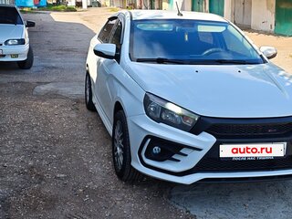 2019 Lada (ВАЗ) Vesta I, белый, 900000 рублей, вид 1
