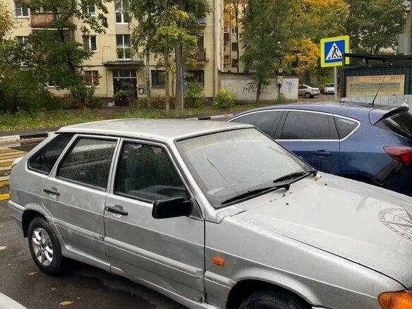 2007 Lada (ВАЗ) 2114, серебристый, 95000 рублей - вид 1
