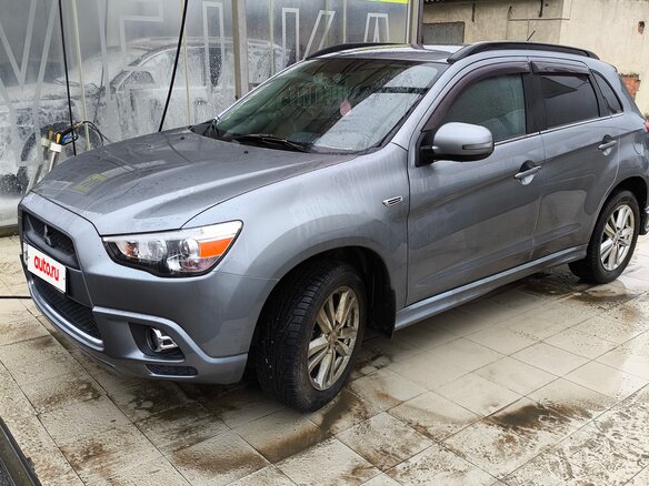 2014 Mitsubishi ASX I Рестайлинг, серый, 1250000 рублей - вид 12
