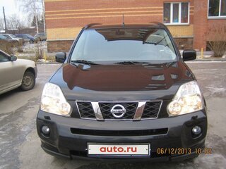 2010 Nissan X-Trail II Рестайлинг, чёрный, 1300000 рублей, вид 1