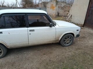 1997 Lada (ВАЗ) 2107, белый, 180000 рублей, вид 2