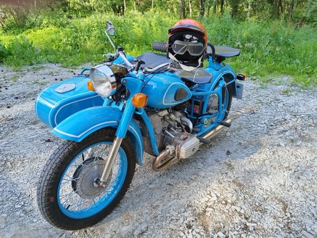 1972 Днепр MT-9, голубой, 500000 рублей, вид 1