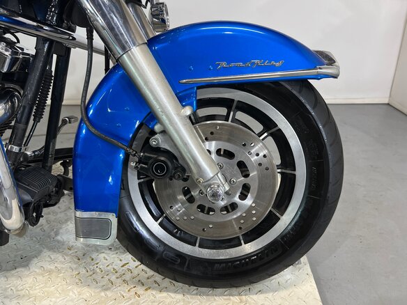 1996 Harley-Davidson Road King, синий, 510000 рублей - вид 12