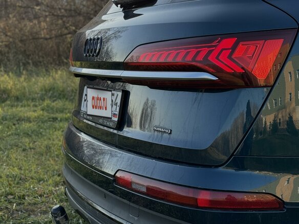 2020 Audi Q7 45 TDI II (4M) Рестайлинг, синий, 7170000 рублей - вид 7
