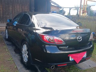 2008 Mazda 6 II (GH), чёрный, 1080000 рублей, вид 5