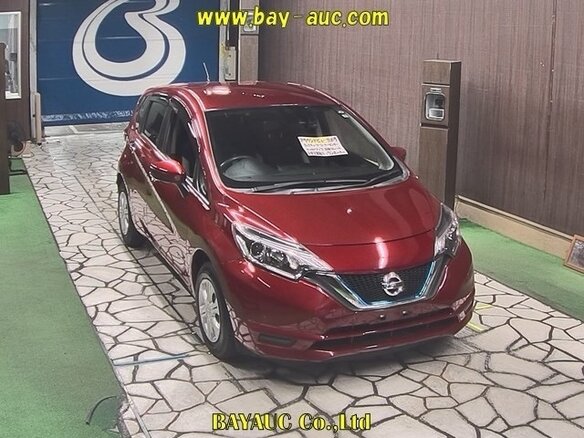 2017 Nissan Note e-Power II Рестайлинг, красный, 1150000 рублей - вид 33