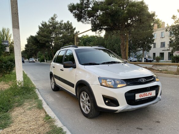 2017 Lada (ВАЗ) Kalina Cross II, белый, 755000 рублей - вид 4