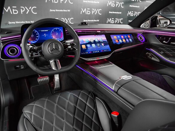 2026 Mercedes-Benz S-Класс 450 d Long 4MATIC VII (W223) Рестайлинг, чёрный - вид 12