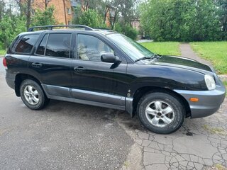 2005 Hyundai Santa Fe I, чёрный, 560000 рублей, вид 1