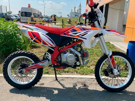 2025 Wels RT 125, красный, 101300 рублей, вид 1