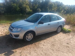 2016 Lada (ВАЗ) Granta I, голубой, 600000 рублей, вид 1