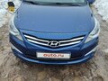 2016 Hyundai Solaris I Рестайлинг, синий, 950000 рублей - вид 7